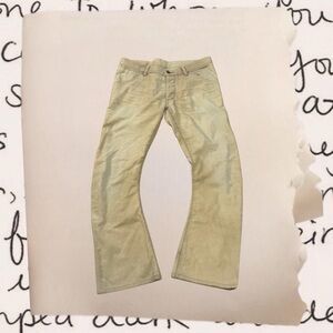 vintage lowrise corduroy bootcut pants